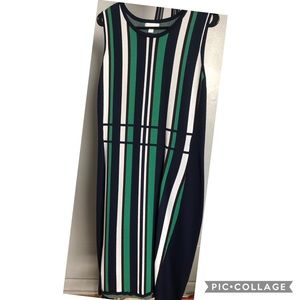 NY&Co Striped Sweaterdress XL